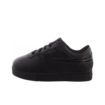 FILA Work Health Cushioning Wear-Resistant Low-Top Skateboard Shoes Women's Black