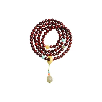 Moon Seal Hundred Rivers Rosewood Wooden Bracelets Unisex