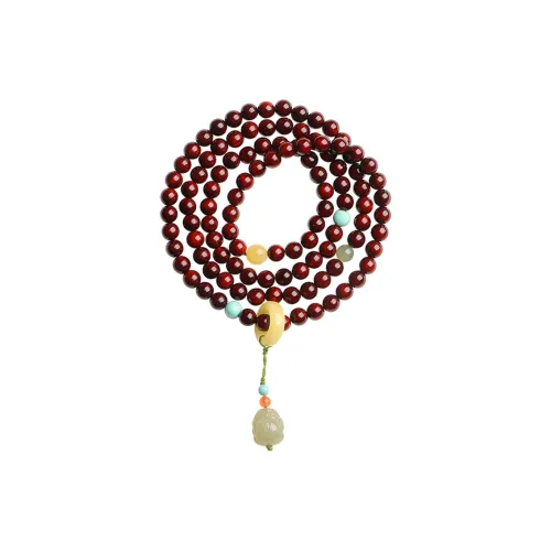 Moon Seal Hundred Rivers Rosewood Wooden Bracelets Unisex
