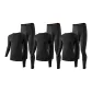Rich Soil Black X3 (Winter Worry-Free 3-Piece Clothing Sets)