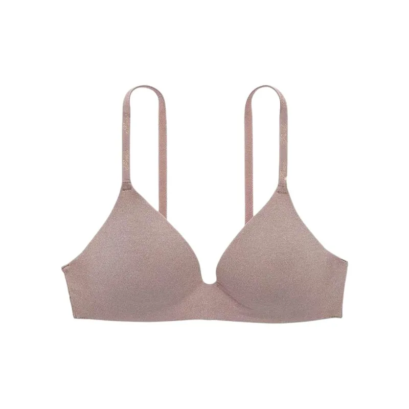 Victoria's Secret PINK WEAR EVERYWHERE Bra Women's Toffee Brown-0