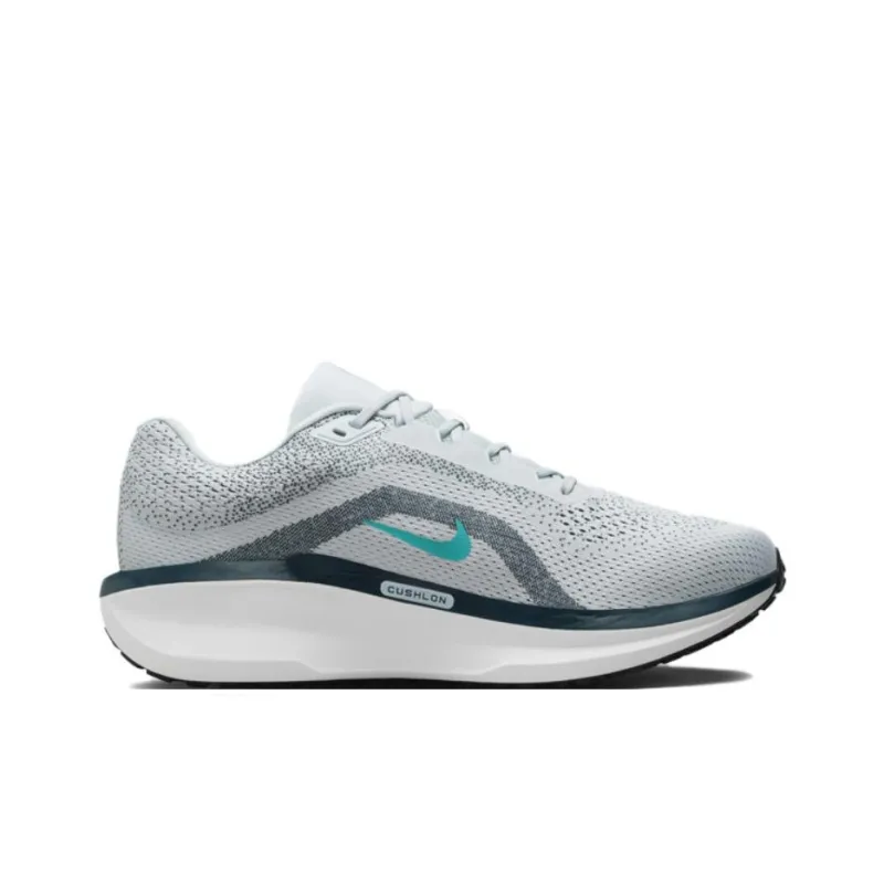 Nike Winflo 11 Anti Slip Wear Resistant Low Top Running Shoes Men's Gray-1