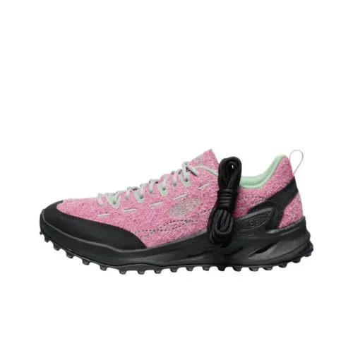 KEEN Jasper Anti Slip Wear Resistant Low Top Trekking Shoes Scott Women's Pink Black