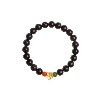 Moon Seal Hundred Rivers Rosewood Bracelets Unisex