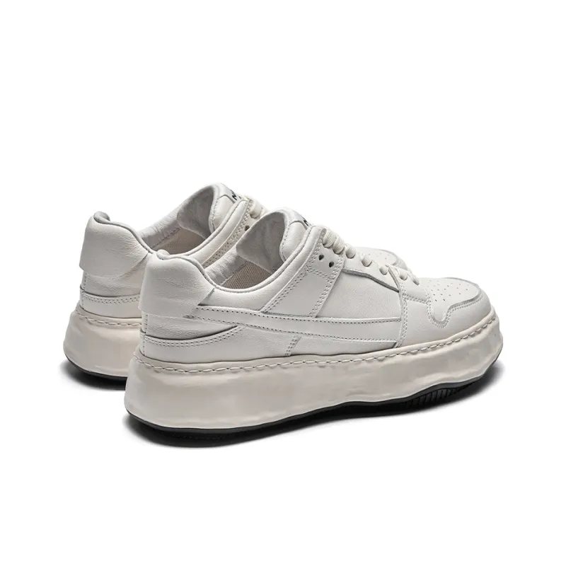 NAUTICA Slip Resistant Cushioning Wear Resistant Lightweight Low Top Skateboard Shoes Men's White-3