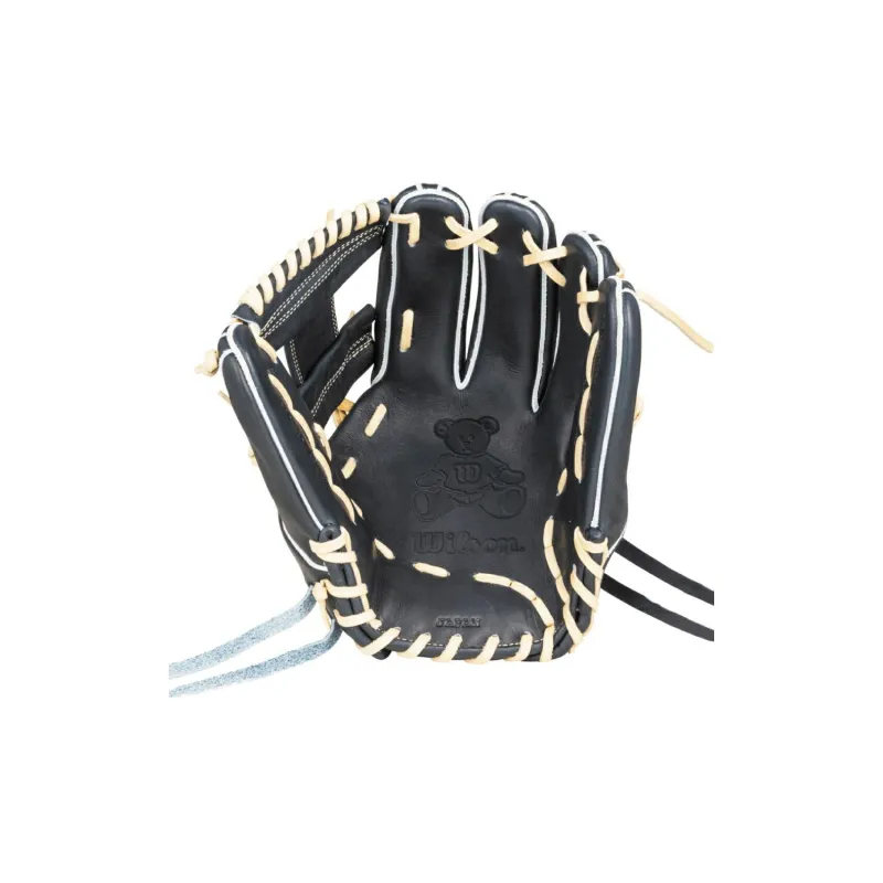 Wilson Baseball Gloves Catcher's Glove Leather Unisex Black-1