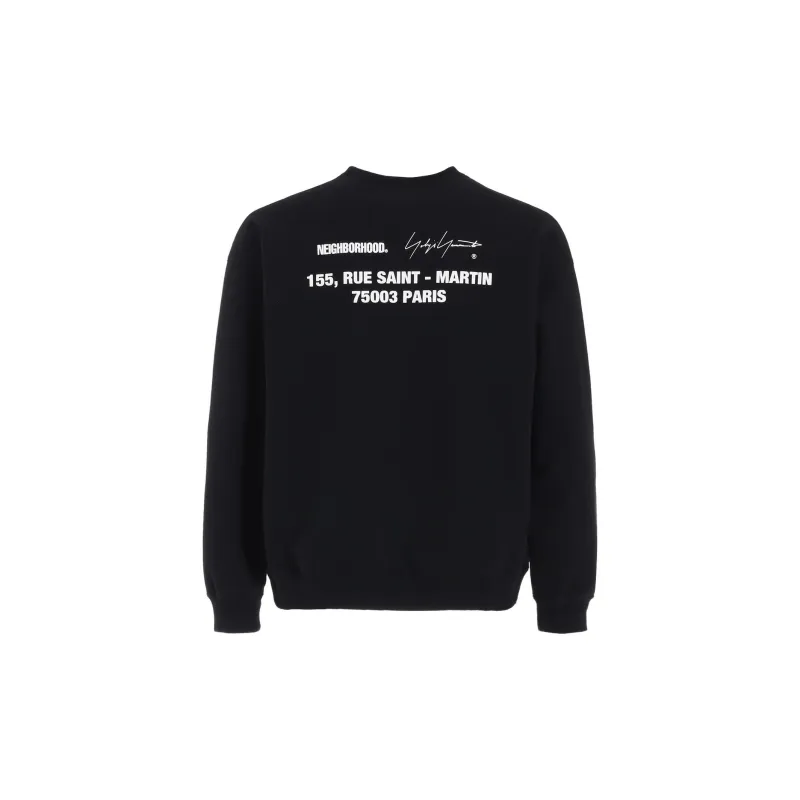 Yohji Yamamoto X Neighborhood Crewneck Sweatshirt-1