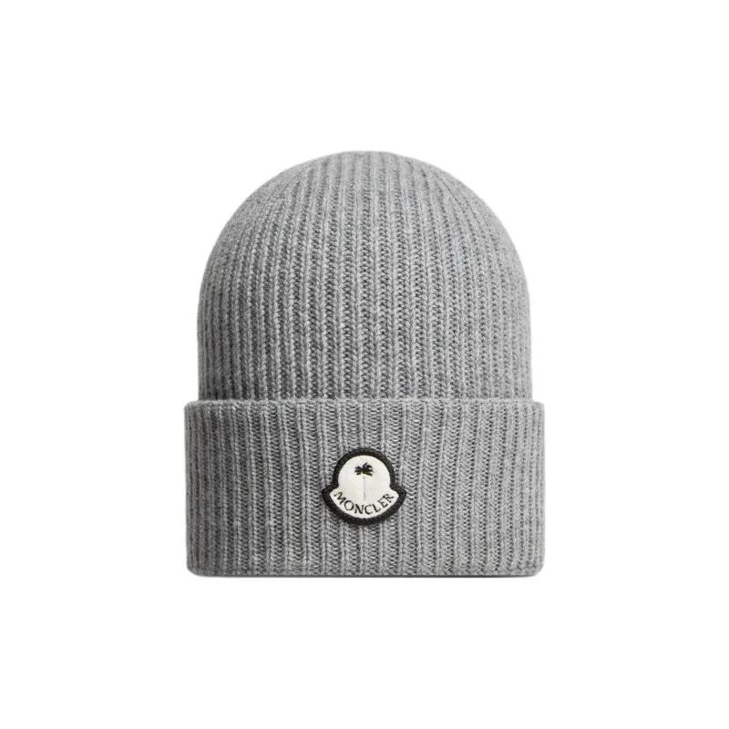 Moncler X Palm Angels Ribbed Beanie-0