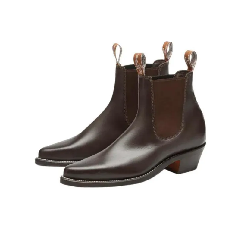 R.M.WILLIAMS Millicent Short Chelsea Boots 4.5cm Women's Brown-2