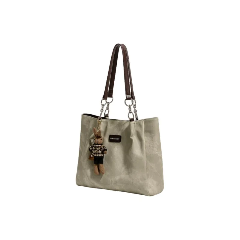 PAYOT Microfiber Synthetic Leather Tote Bag Shopping Bag Shoulder Bags Regular Women's Sand Tea Brown-1