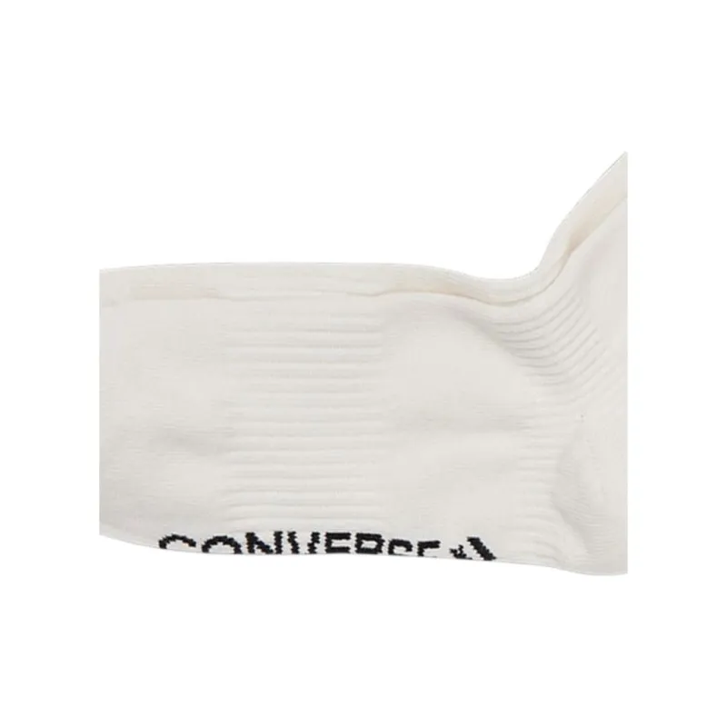 Converse Mid-Calf Socks Unisex 2 Pack White-1