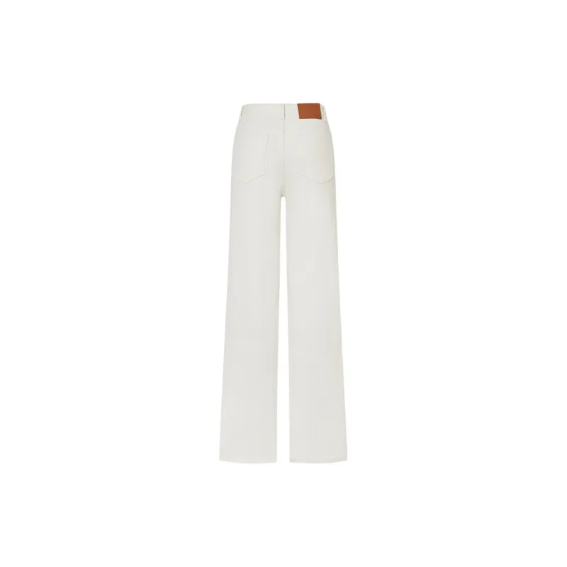 MO&CO Jeans Women's Denim White-1