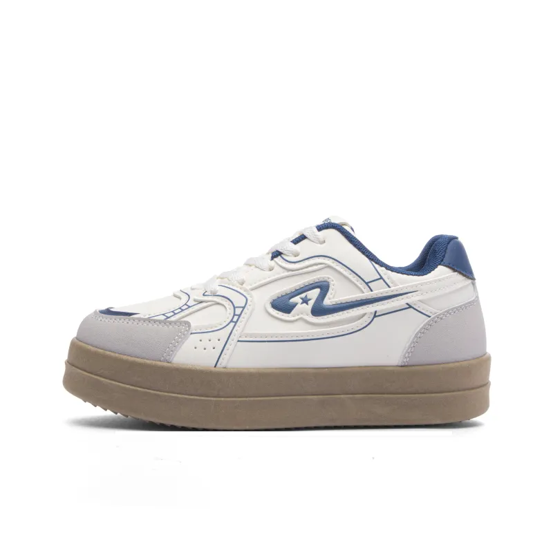 RENBEN Anti-Slip Wear-Resistant Low-Top Skateboard Shoes Women's-5
