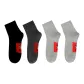 Prosperity Socks | Light Gray 2, Black 1, Dark Gray 1