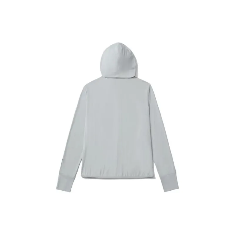 Jack Wolfskin Breathable Quick Dry UV Protection Sun Protection Clothing Women's Silver Gray-1