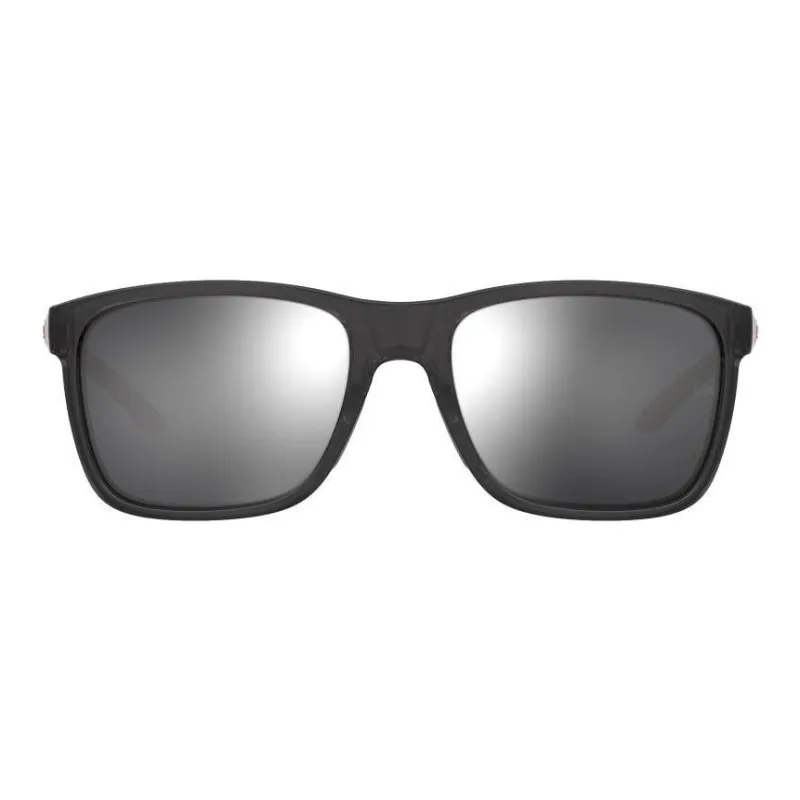 Under Armour Propionate Ester Irregular Shape Sunglasses Unisex Gray Red-1