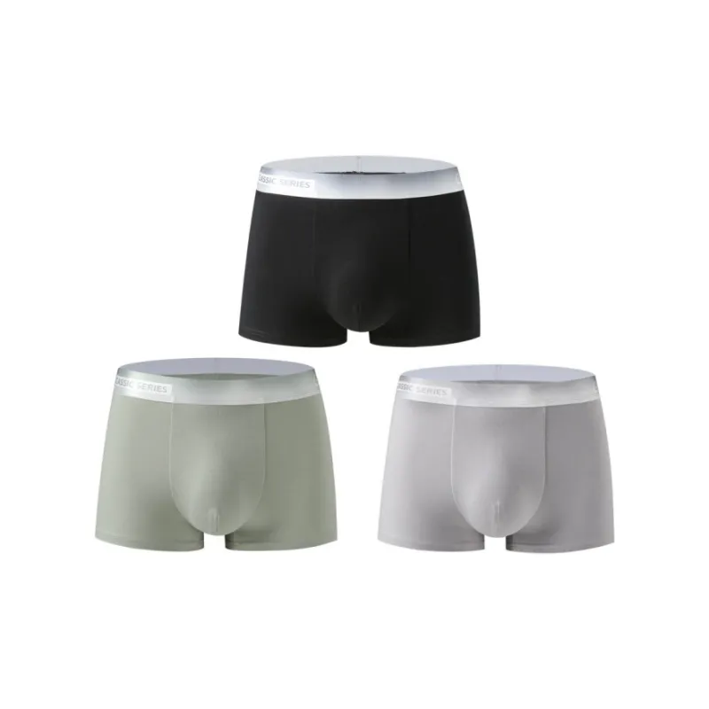Qiao Ni Tong Underpants Men's 3 Pack-7
