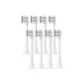 Small Soft Bristle Brush White 8 Pcs Set