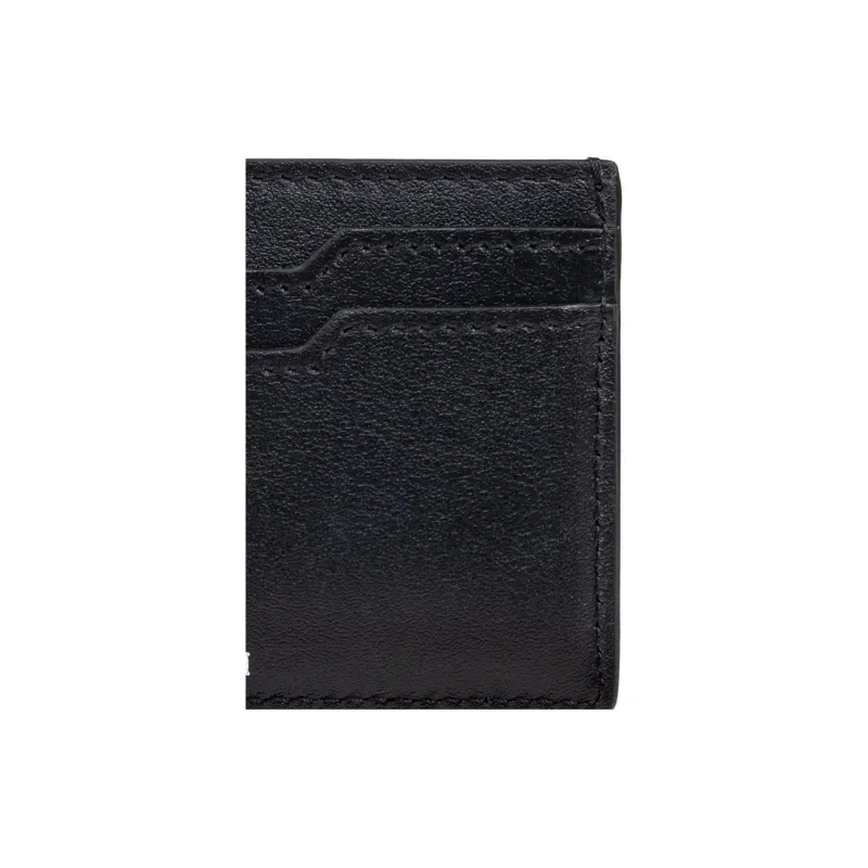 AMIRI Leather Card Holder Unisex Black-2