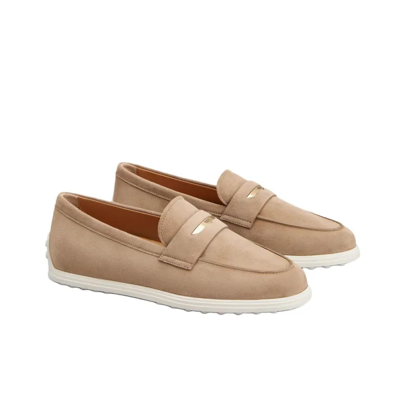 TOD'S Beanie Shoes Women's Beige-2
