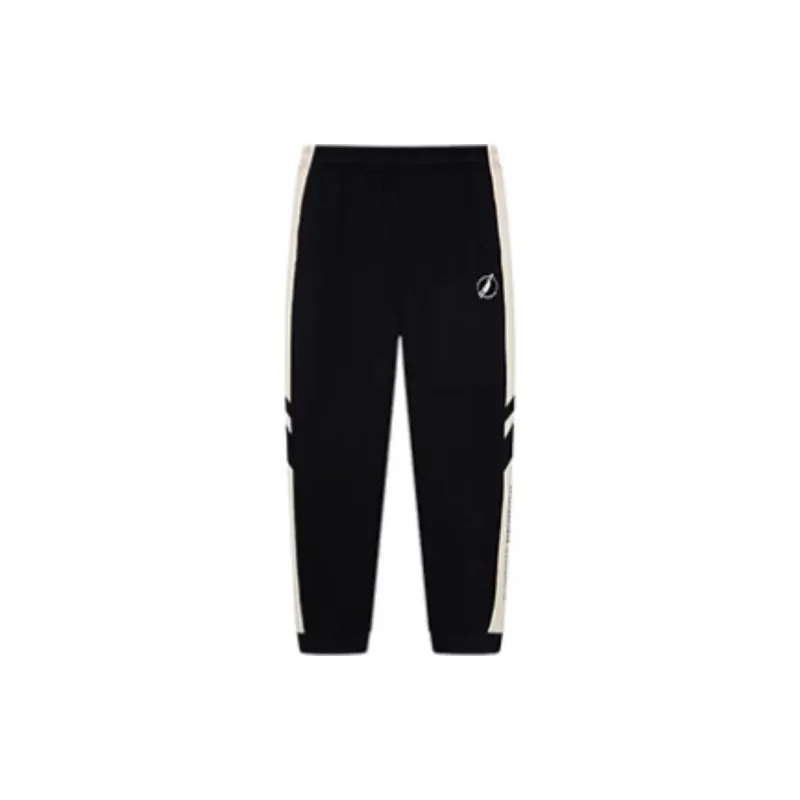 361° Knitted Sweatpants Men's Super Black/Light Beige Gray-0
