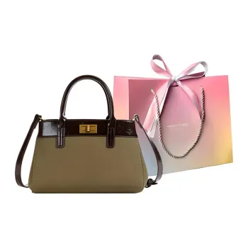 Yalu PU Totes Handbags Regular Women's Black Coffee Brown/Khaki Green
