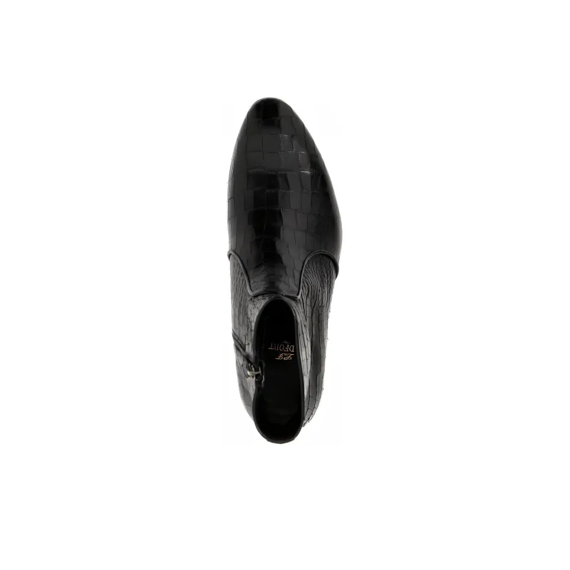 Lidfort Lusiana Crocodile-effect Boots-3