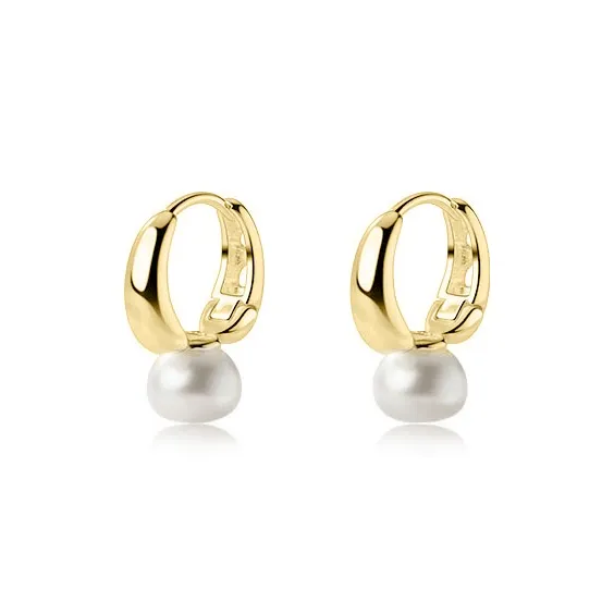 KwOnline S925 Silver Beads Earrings Women's-2