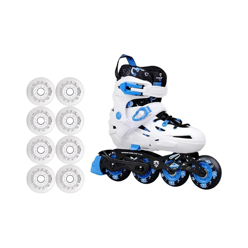 FLYING EAGLE Inline Skates Kids' Blue White-6