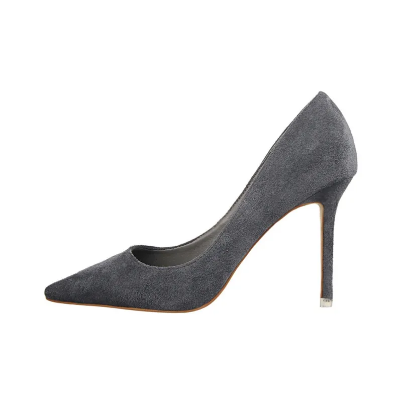 QITUMAUL Slim Heel High Heels 9cm Women's-2