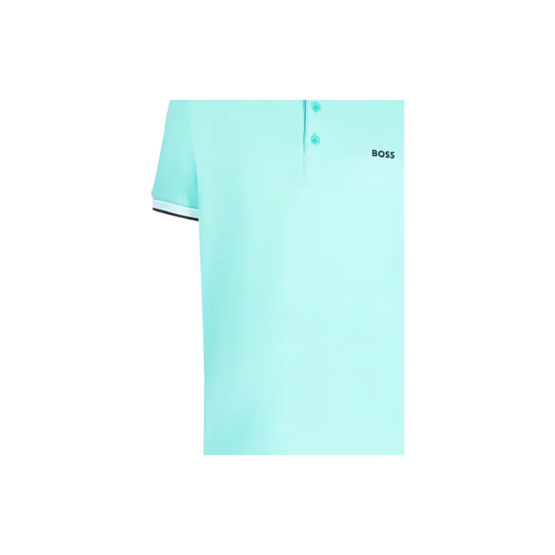 HUGO BOSS Polo Shirts Men Green-4