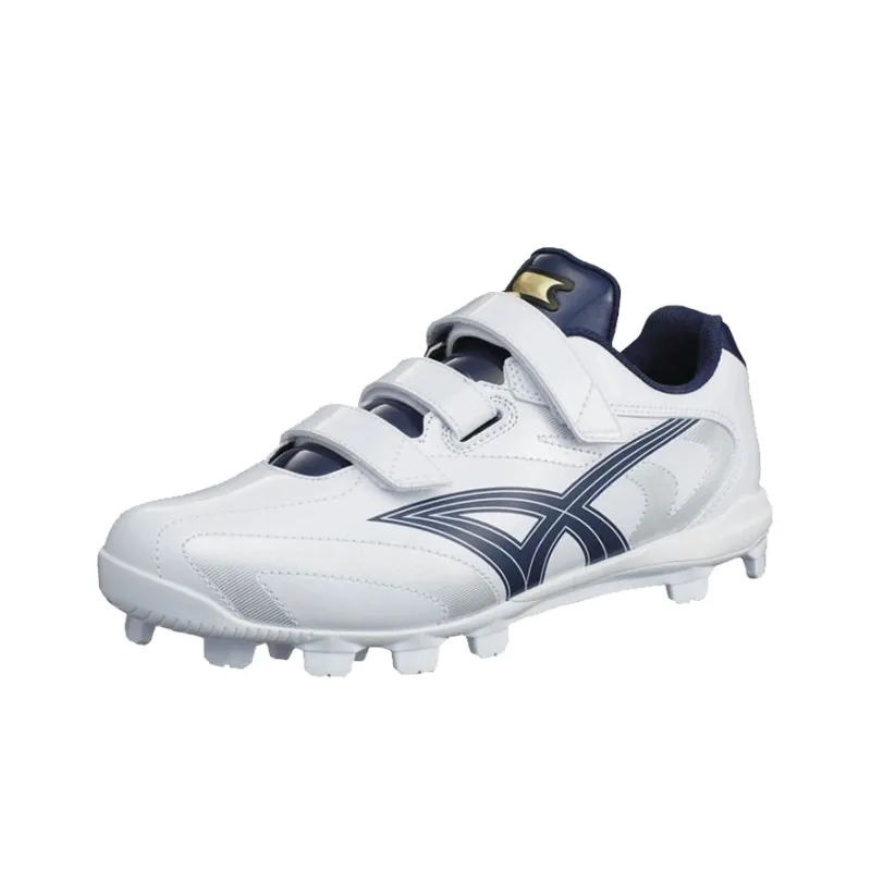 SSK Anti Slip And Wear Resistant Support Low Top Training Shoes Unisex White Navy Blue-0