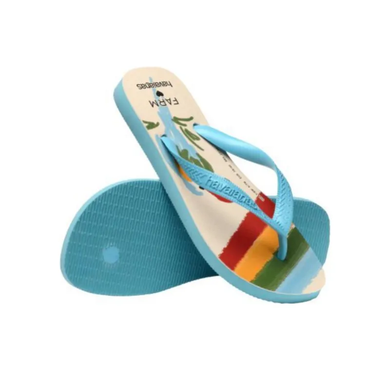 FARM RIO x Havaianas Abrasion-Resistant Flip Flops Women's Multicolor-6
