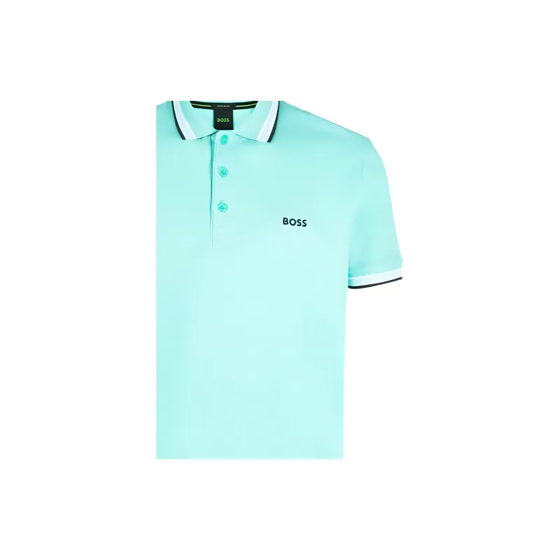 HUGO BOSS Polo Shirts Men Green-3