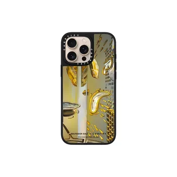 CASETIFY x SalvadorDail TPU+PC Material Melted Clock Phone Cases Compatible With IPhone 16/15/Pro/Pro Max Artistic