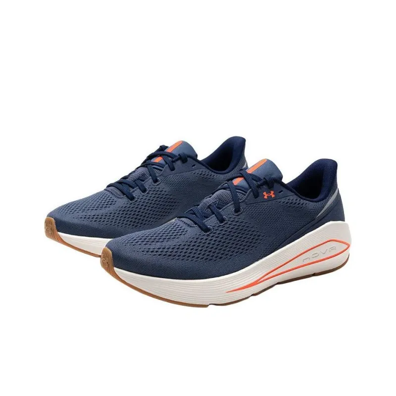 Under Armour Anti Slip And Wear Resistant Breathable Low Top Running Shoes Men's Blue-1