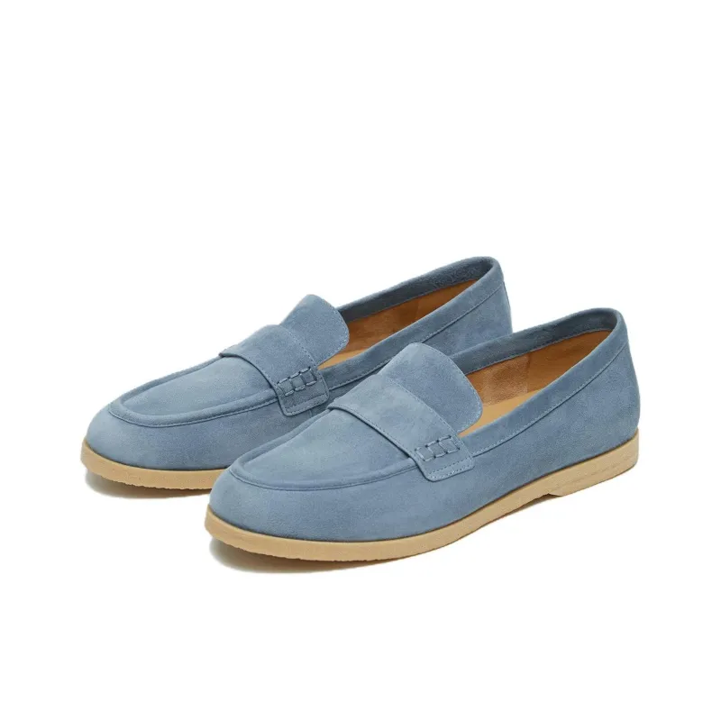 12 STOREEZ Loafers Women's Blue-2
