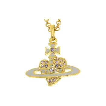 Vivienne Westwood Brass Necklaces Women's Gold