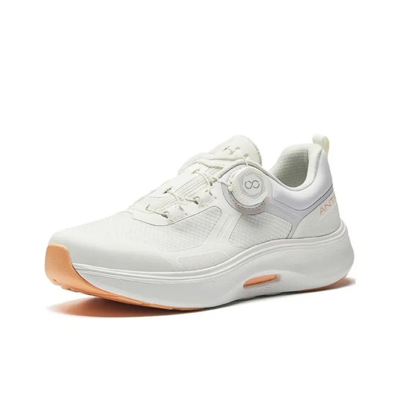 Anta Divine Pro Anti Slip Wear Resistant Low Top Training Shoes Women's White Gray-1