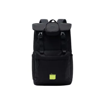 Anta Life Collection Fabric Backpack Unisex Black