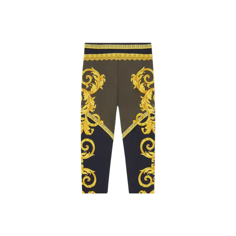VERSACE La Coupe Des Dieux Stretched Leggings-4