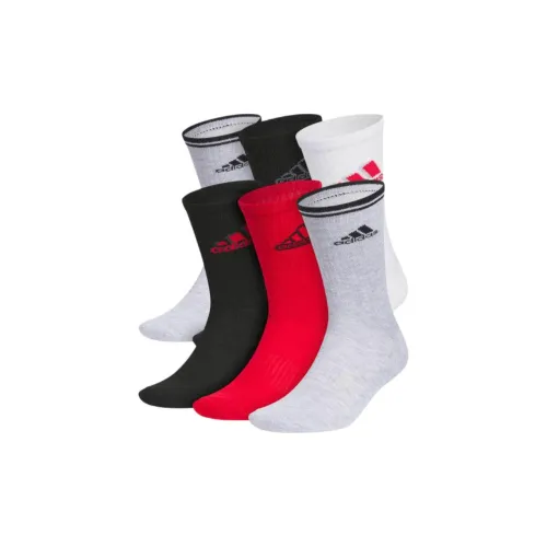 Adidas Free Shipping With AdiClub Athletic Cushioned Mixed 2.0 6 Pack Crew Socks