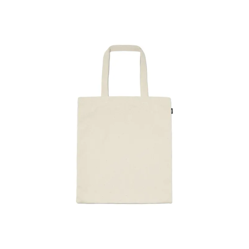 Vans Cotton Shopping Bag Shoulder Bag Handbag Regular Unisex Beige-4