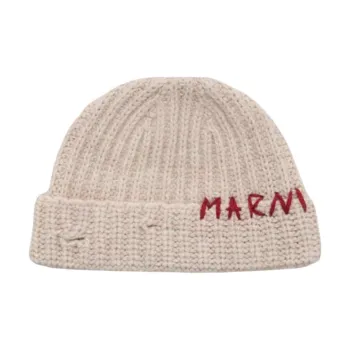MARNI Logo embroidered Beanie