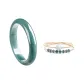 Jadeite Layering Bangle+Jadeite Jade Bangle Two-Piece Set