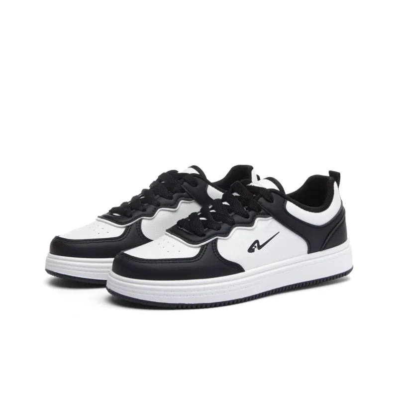 RENBEN Shock Absorbers With Slip Resistant Features Low Top Skateboard Shoes Women's-6