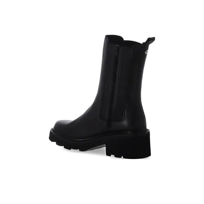 CULT GAIA Short Chelsea Boots Women's Black-3
