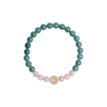 With The Heart Of The Jade Ice Glutinous Bracelets Women's
