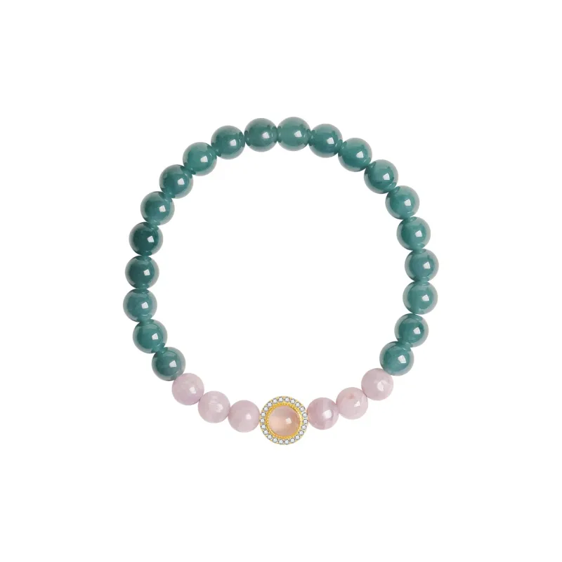 With The Heart Of The Jade Ice Glutinous Bracelets Women's-0