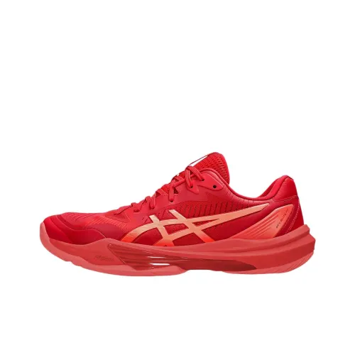 Asics Sky Elite FF 3 Abrasion Resistant Low Top Training Shoes Men
s Red